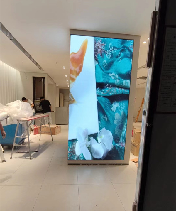 望江商场门店转角LED显示屏